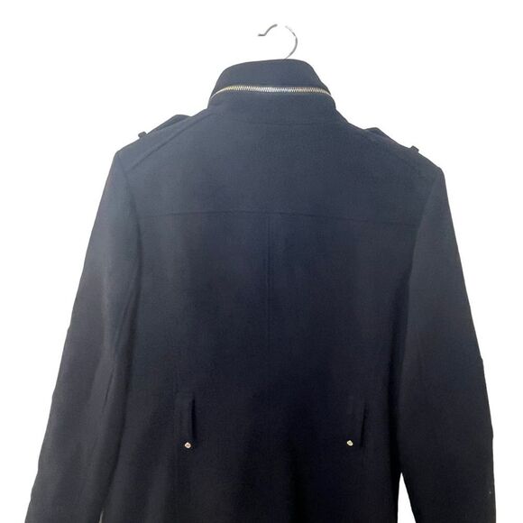 MICHAEL Michael Kors Asymmetrical Coat Sz L - Picture 2 of 12